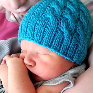 The Baby Asthore Hat Knitting Pattern