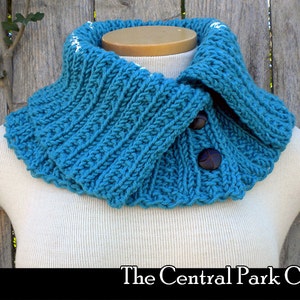 Le modèle de tricot Central Park Cowl