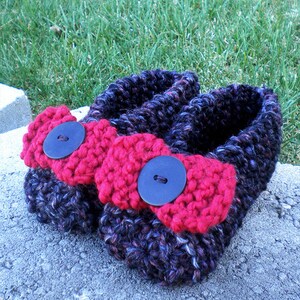 2 Hour Slippers Knitting Pattern image 2