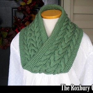 The Roxbury Cowl Knitting Pattern - Etsy