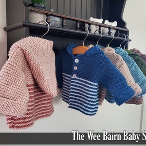 Das Wee Bairn Baby Pullover Strickmuster