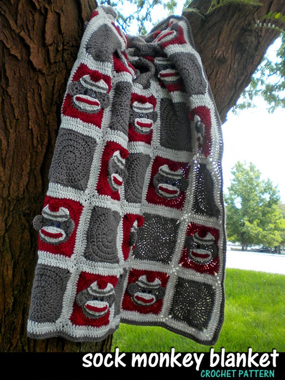 Sock Monkey Instant Pot Cover Crochet pattern by Aunt Janet's