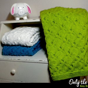 Nur die beste Babydecke Strickmuster Bild 2