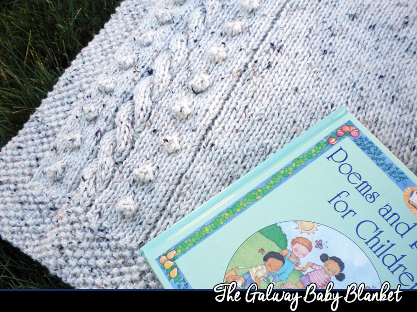 The Galway Baby Blanket Knitting Pattern Etsy