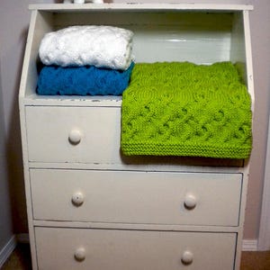 Nur die beste Babydecke Strickmuster Bild 3