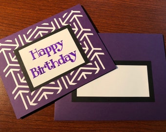 Bold Patterned Birthday Card