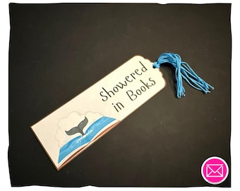 Whale of a Tale Personalized Bookmark