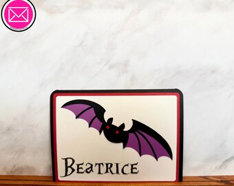 Going Batty Personalized Greeting Card