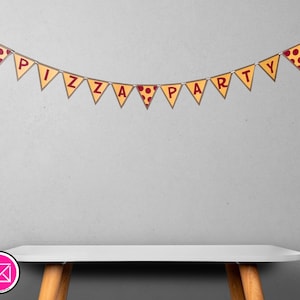 Pizza Palooza Customizable Banner