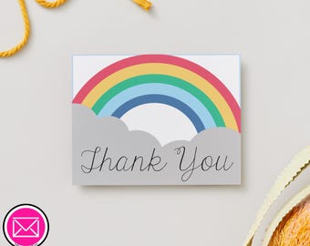 Noah's Ark Thank You Note Cards - Individual or Set of 5, 15, or 25