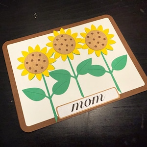 Sunflower Dreams Personalized  Greeting Card