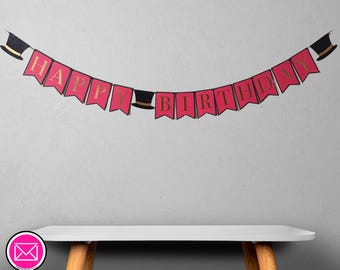 Circus Showman Customizable Banner