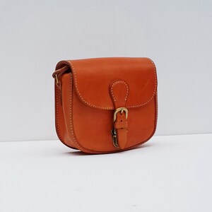 Mini Saddle Bag Purse Leather Crossbody Handmade Cute Hobo - Etsy