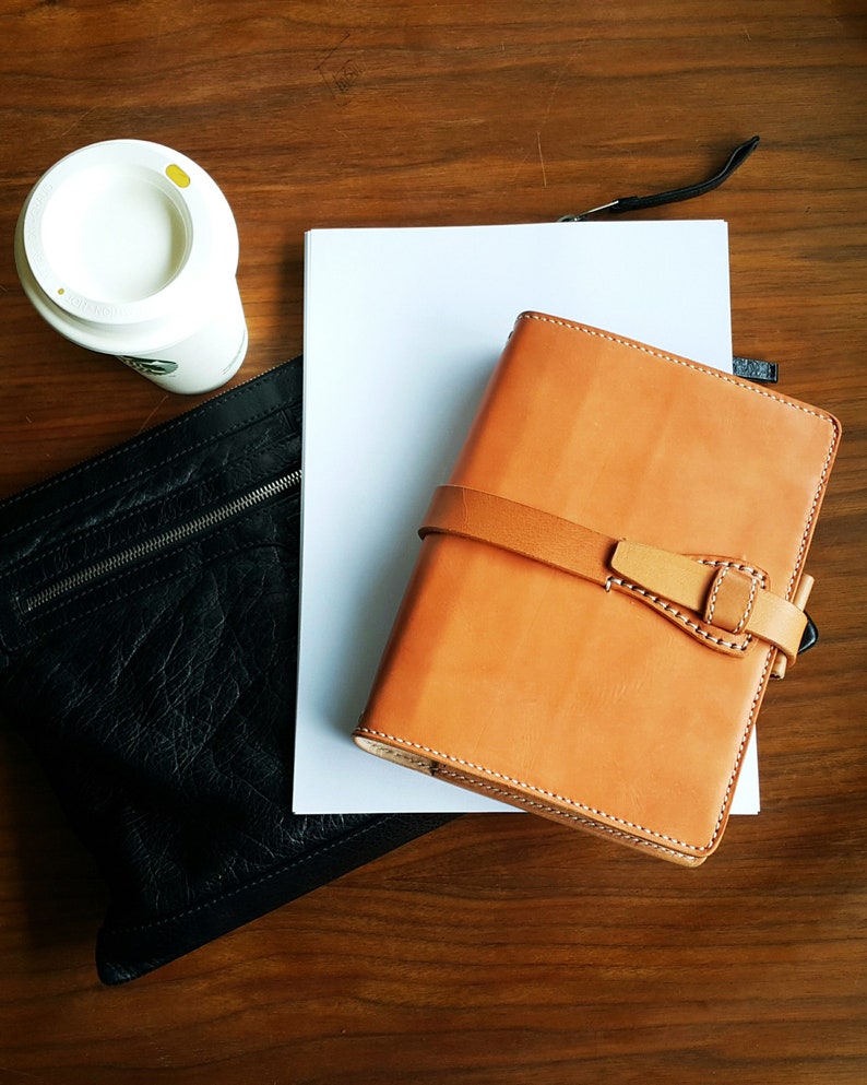 Filofax Binder A5 Journal Leather Planner Personalized Etsy Sweden