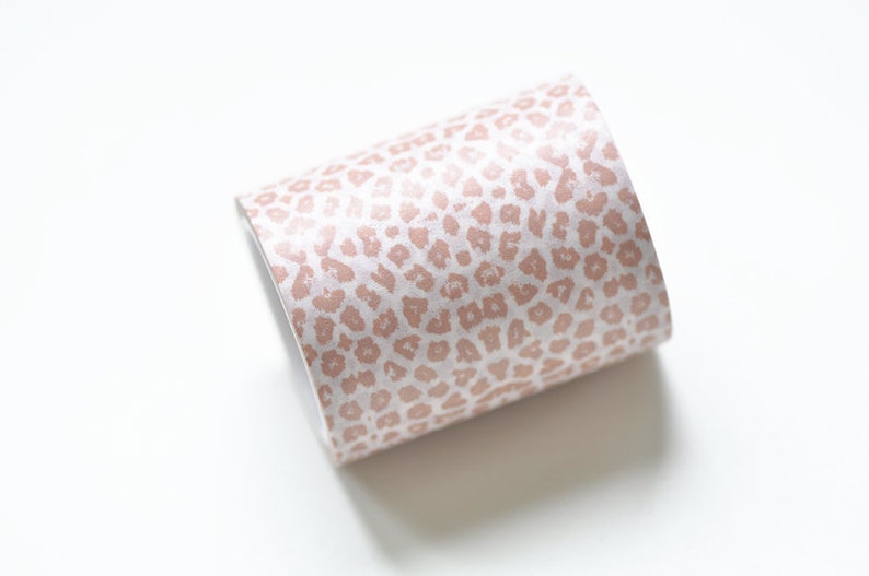 Leopard Washi Tape Japanese Masking Tape 50mm x 5 Meters Roll