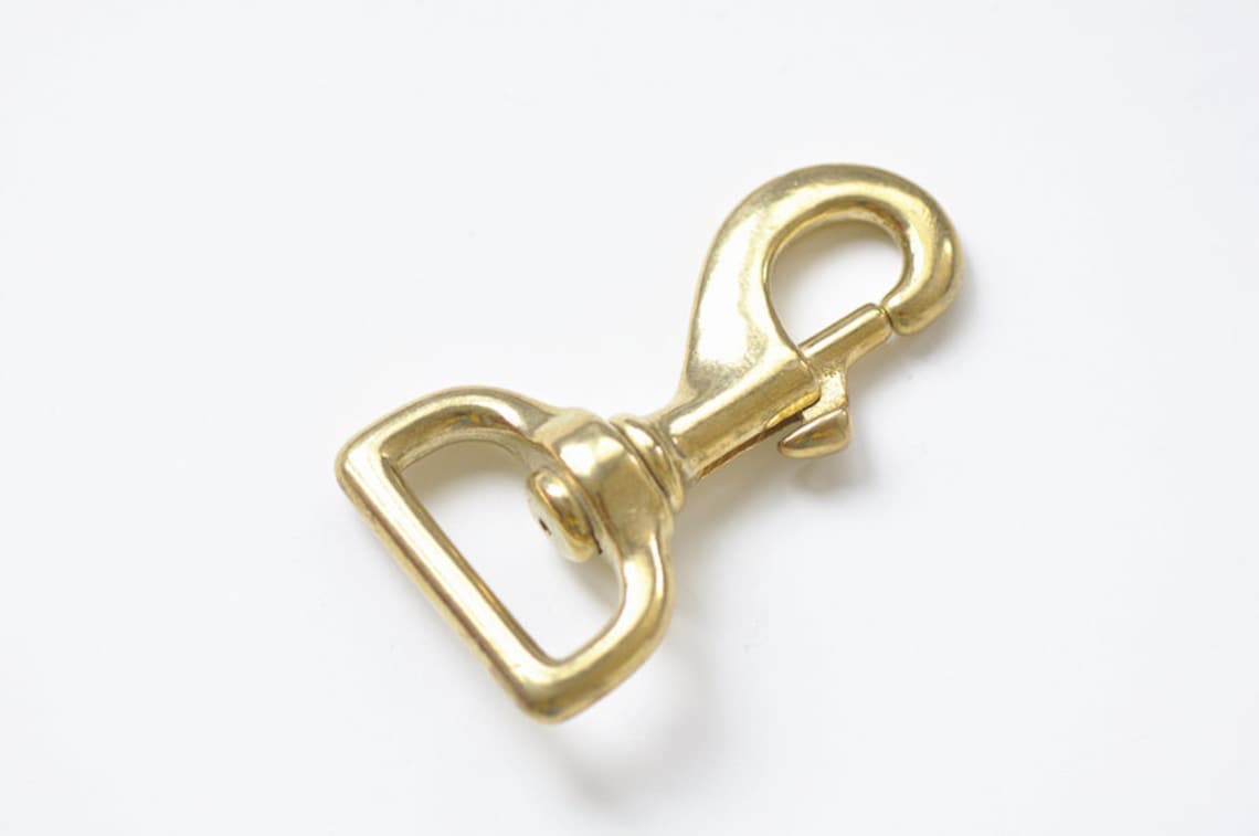 1 Piece Brass Hooks Dog Leash Swivel Hook Inner 32mm Etsy