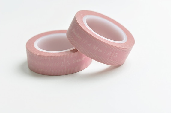 Pastel Blush Pink Washi