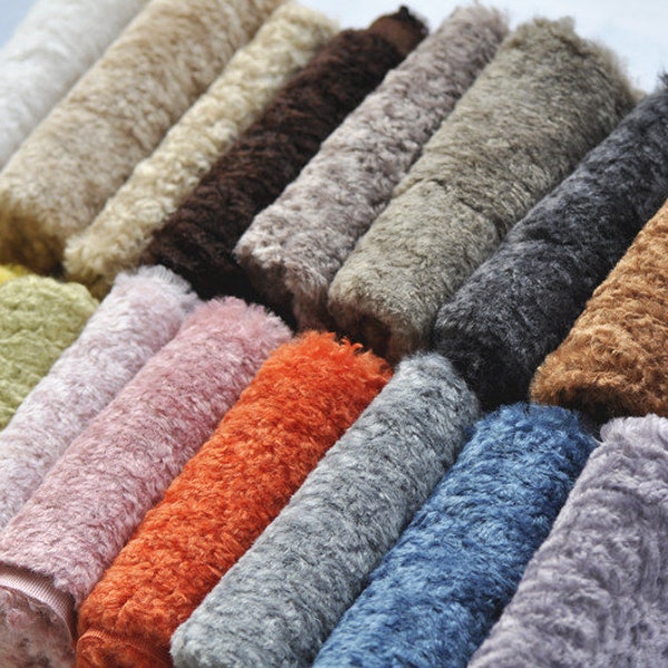 Teddy Bears Fabric Soft Fabric For Toy Stuffed Animal Making 32cm x 24cm (12”x 9”)