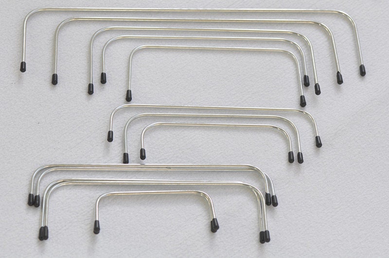 Lot De 3 Cadres De Sac à Main En Aluminium - Poignées En U 160x85 Mm, Finition Argentée, Pour Sacs DIY, Fourre-tout, Remplacement