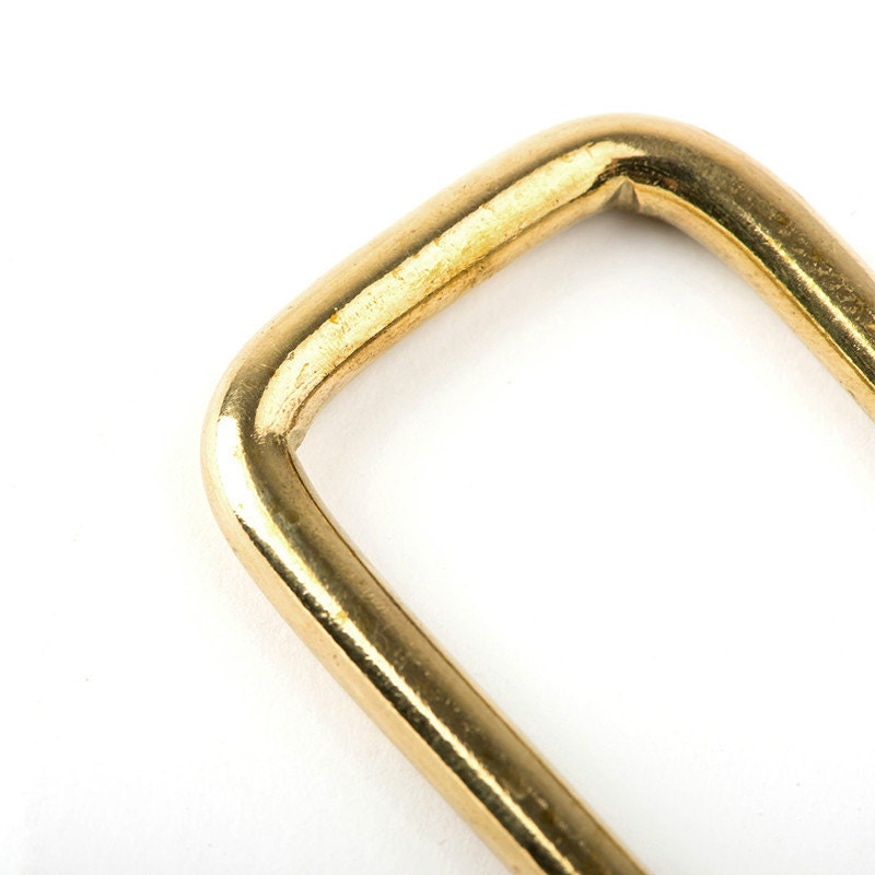 Small Rectangle Riding Ring 2 Pcs Rectangle Rings/ 40mm/34mm/26mm/20mm/16mm Gold Rectangular Ring ...