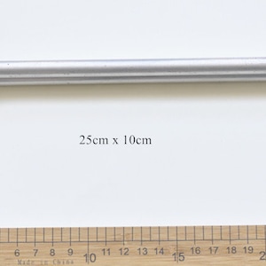 Doctor Bag Frame Tubo de aluminio Monedero Marco Bolsa Marco Hardware 19 cm / 21 cm / 25 cm / 30 cm / 40 cm Tamaño de selección imagen 3