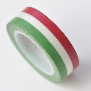 Colorful Stripes Washi Tape Japanese Masking Tape 15mm x 10M No.13320