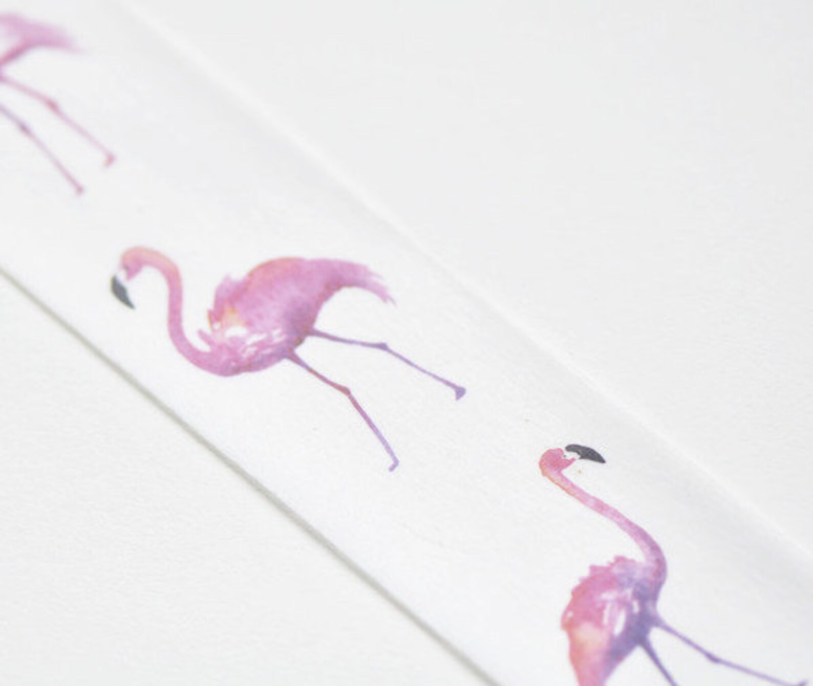 Flamingo Washi Tape Scrapbooking Tape 25mm Wide X 5 Meters Etsy