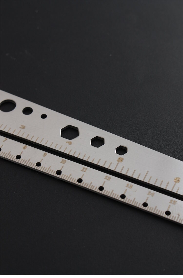 Stainless Steel Ruler Multifunction 26.3cm - Etsy