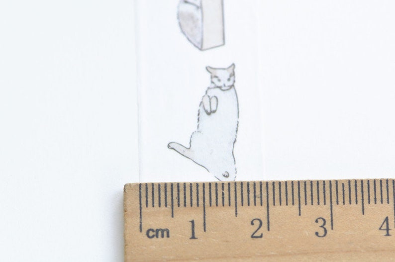 Süßes Kätzchen/Katze Washi Tape / Masking Tape 20mm breit x 5M No.12077 Bild 2