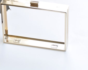 Gold Purse Frame Clutch Bag Purse Frame 20.5cm x 15cm