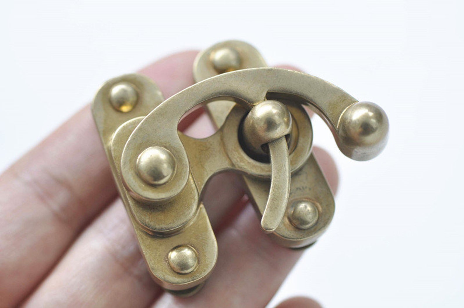 Retro Brass Purse Lock Purse Closure Leather Craft Accessory Etsy