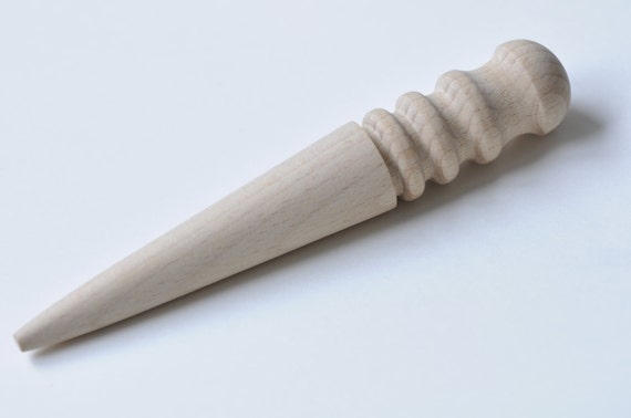 Wooden Burnisher Leather Tool No.10891
