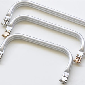 Doctor Bag Frame Aluminium Tube Purse Frame Bag Frame Hardware 19cm/21cm/25cm/30cm/40cm Pick Size image 1