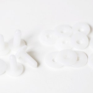 Plastic Animal and Doll Joints For Teddy Bear 5 Sets A Pack Pick Size image 2