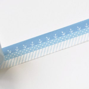 Anker Washi Tape Vintage Deko Tape / Japanisches Masking Tape 15mm breit x 10M lang No.12625 Bild 3