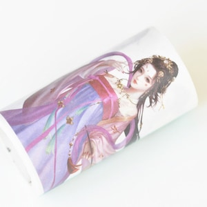 Fita Washi Retro para Meninas com Papel Liberado Rolo de 70mm de Largura x 3M No.12809