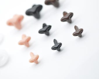 Cat Nose/Animal Amgiurumi Safety Nose / Flesh Toy Nose/ No washers 5 PCS A Pack Pick Color And Size
