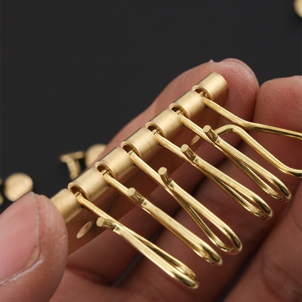 Solid Brass Key Holder Key Bag Making Suppliers