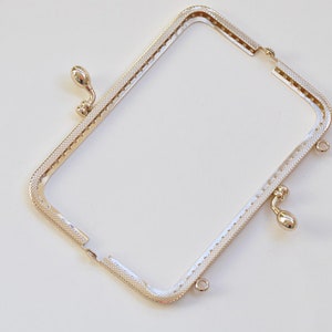 Light Gold Purse Frame Wedding Purse Frame 3/4/5/6/7/8 image 9