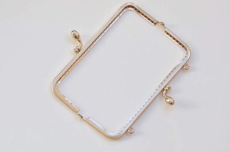 Light Gold Purse Frame Wedding Purse Frame 3/4/5/6/7/8 image 9