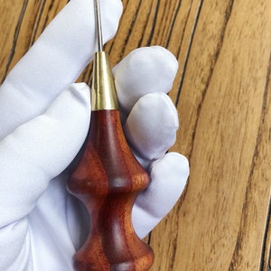 Leather Awl For Leather Project Making Regular Awl Not Diamond Awl 110mm x 30mm