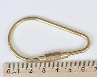 ヴィヴィアンウエストウッド　KENT BRASS KEYRING CLIP 1 Piece Brass Key Rings Unique Key Ring Maker 10 Styles Pick