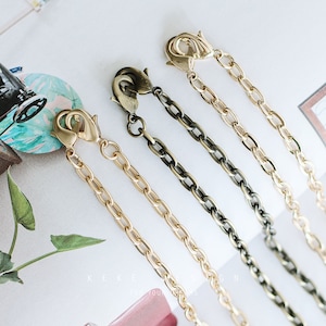 Handbag Chain O Brass Handbag Chain 5mm x 115cm