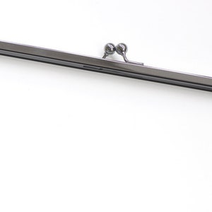 Gunmetal Purse Frame /Handle Purse Frame  25cm (10&quot;)