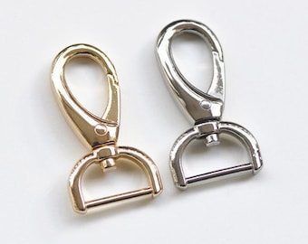 48x18mm Trigger Snap Hooks / Purse Hook / Key Hook/Swivel Hook 2pcs A Pack - Pick Color