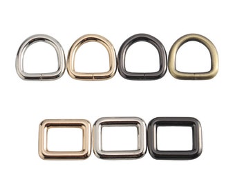 1 Piece Inner 16mm Rectangular Rings D Rings