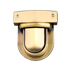 Bronze Purse Lock Purse Closure Leather Craft Accessory Two Size Available