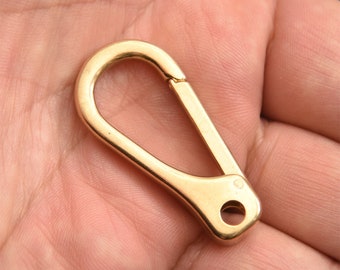 Messing Schlüsselringe Unikat Schlüsselring 42mm x 19mm
