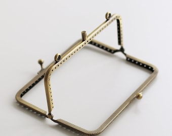 Double Purse Frame Sewing Style Handbag Hanger With Kiss Closure 8cm/10cm/12cm/15cm/18cm Pick Size