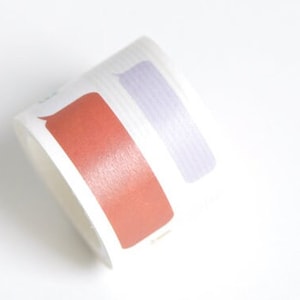 Colorful Washi Tape Lined Paper Tape 30mm Wide x 5 Meters Roll No.12294
